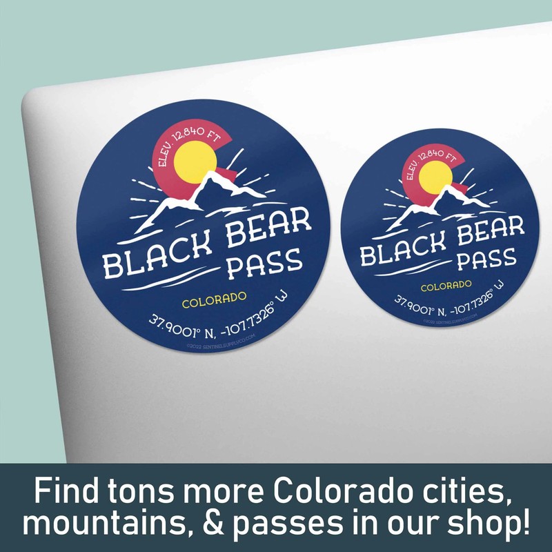 Boulder Colorado Sticker gallery