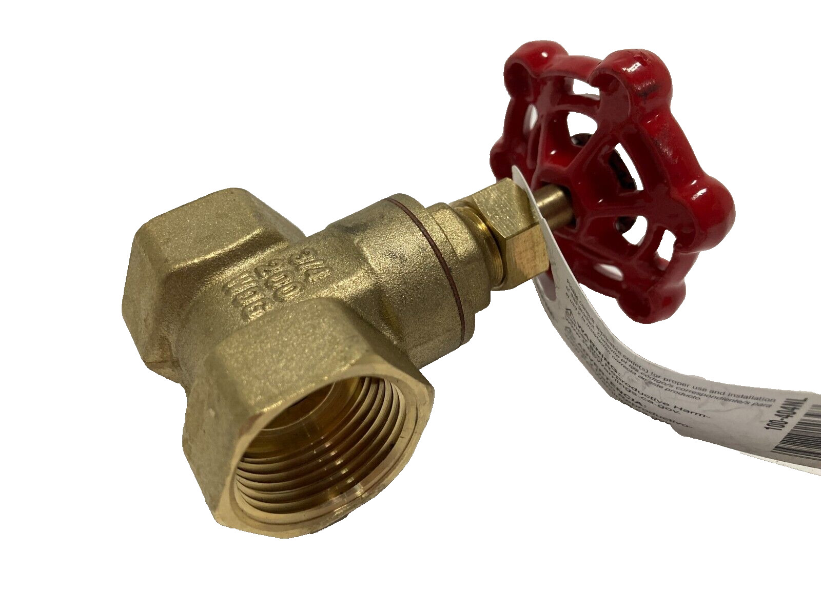 ProLine Series Gate Valve, 3/4 in Connection, Sweat, 200/125 psi Pressure, Brass gallery