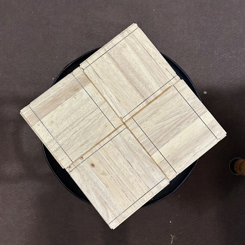 Solid Parquet Hardwood Tile Flooring (10 Tiles/Package) Traffic Master NEW! gallery