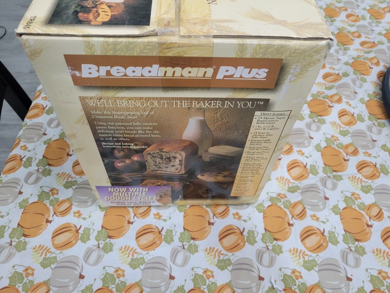 "New" NOS Breadman Plus - TR845 Bread Maker - NIB Sealed - gallery