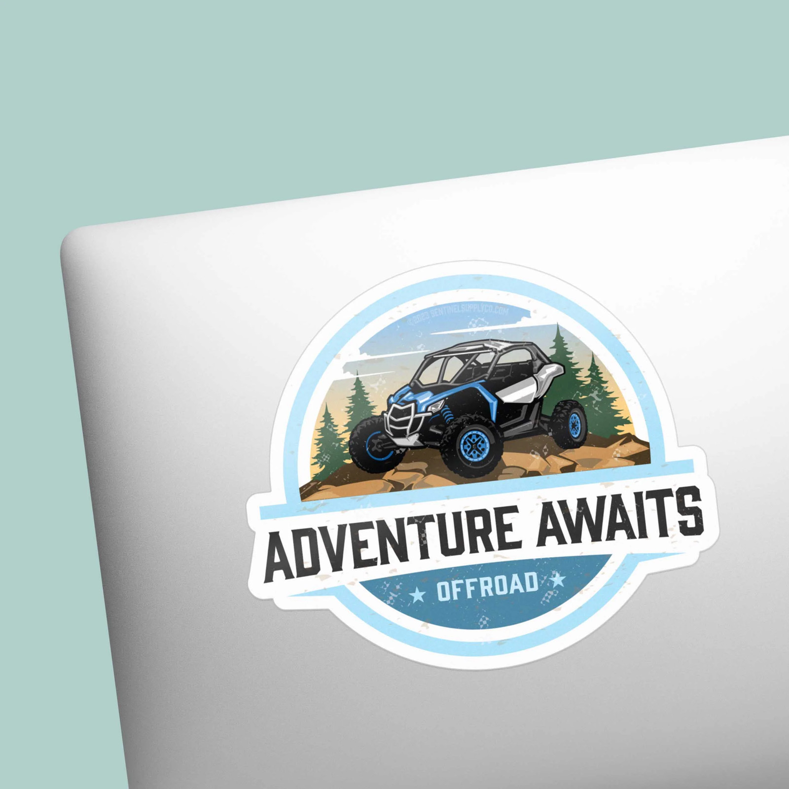 Adventure Awaits Sticker- Fun Decal for Water Bottle & Laptop gallery