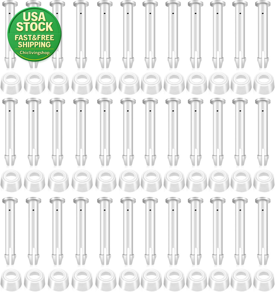 36 Pcs Plastic Pool Joint Pins Seals Compatible Intex 13-24 FT Metal Frame