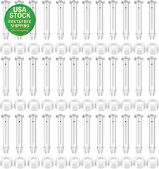 36 Pcs Plastic Pool Joint Pins Seals Compatible Intex 13-24 FT Metal Frame