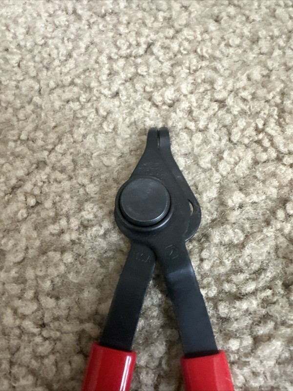 PROTO J604 Retaining Ring Plier,Fixed Tip,5-7/8” Reversible Made In USA gallery