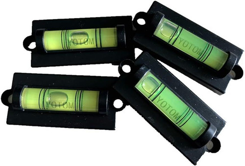 Standard Bubble Levels Use for RV Leveling, Travel Trailer, Camping, Black gallery