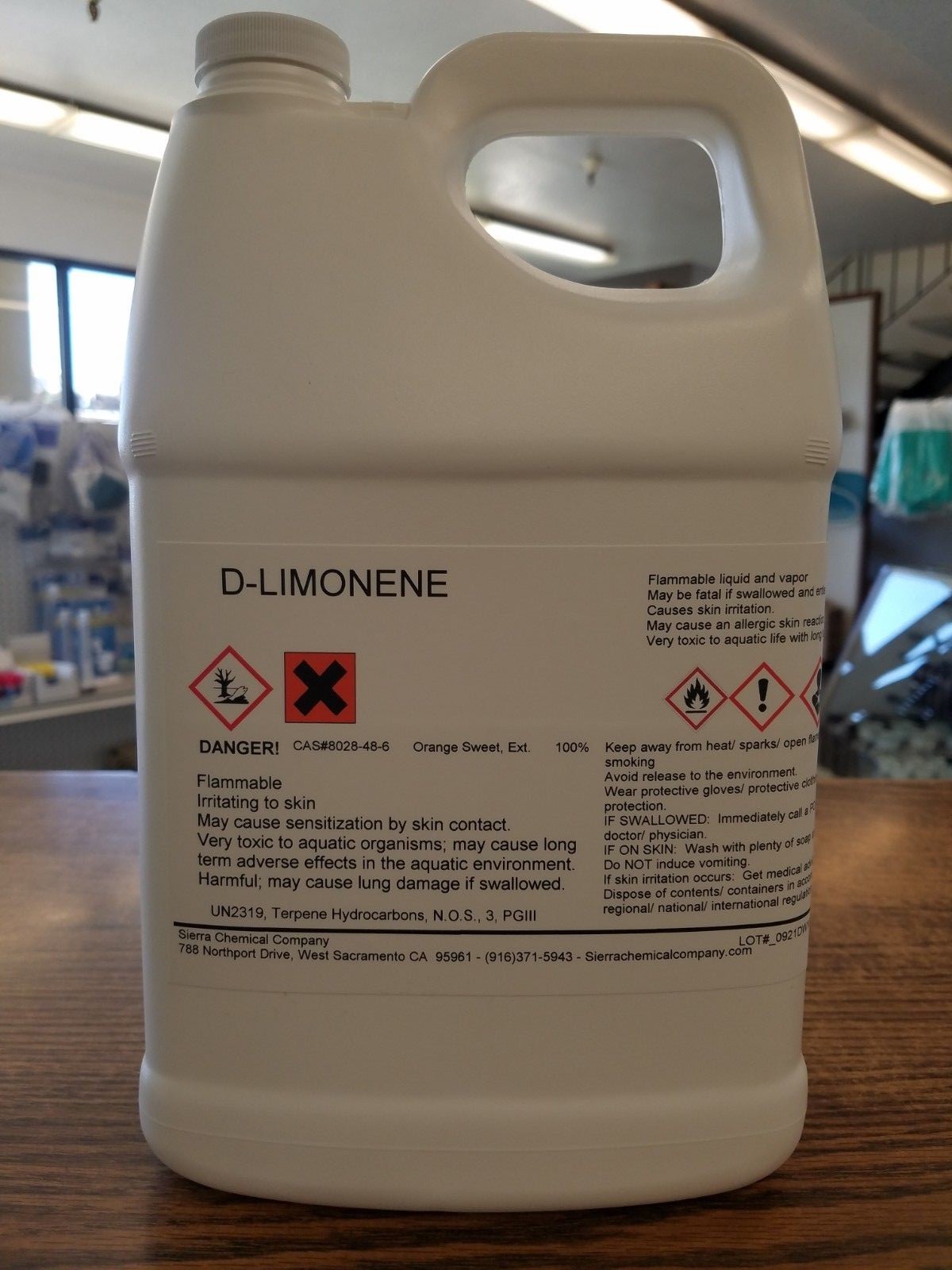 100% D-Limonene Citrus Solvent - Choose your size gallery