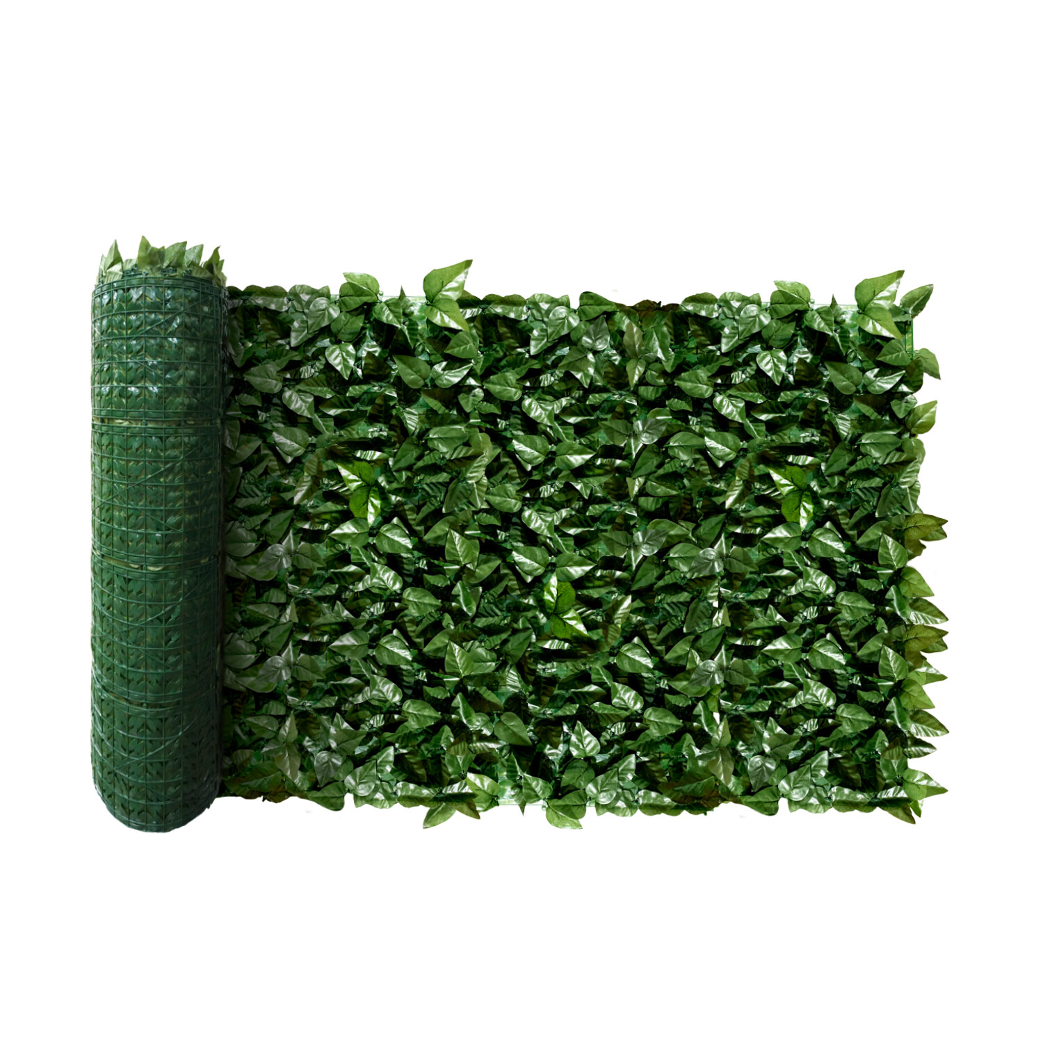 4ft Artificial Plant Faux Ivy Leaf Outdoor Privacy Hedge with Plastic Backing gallery