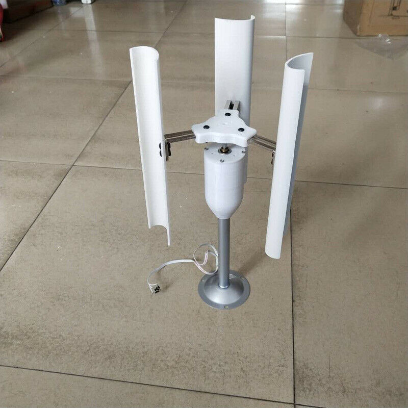 12V Vertical Wind Turbine Generator 3 Blades Charger Windmill Power Teach Mode gallery