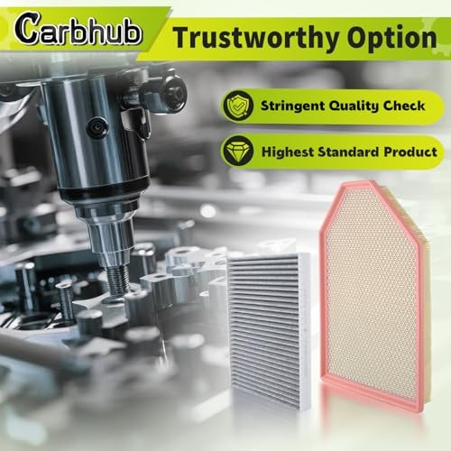 Engine & Cabin Air Filter Compatible with Dodge Challenger Charger 3.6L 5.7L gallery