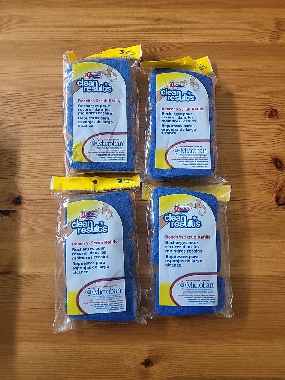 Quickie Reach N Scrub Dish Wand Refill Microban #162CRMB 12 Pack gallery