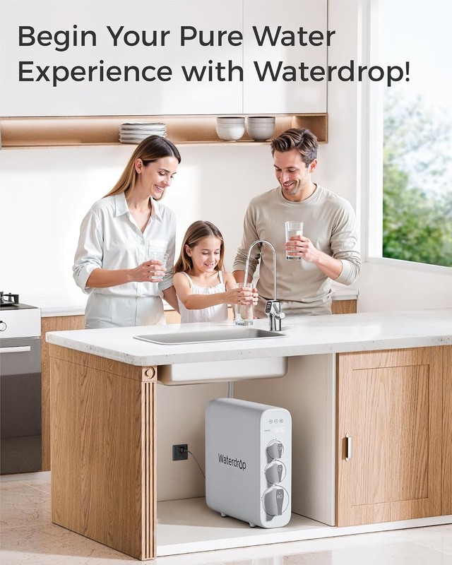 Waterdrop WD-G3-N3CB Filter, Replacement for WD-G3-W Reverse Osmosis System gallery