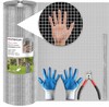 Hardware Cloth 1/2 Inch 48 x 100 ft - 19 Gauge Chicken Wire Fencing Mesh, Hot Di gallery