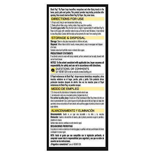 Black Flag HG-11016 Fly Paper, 4-Count gallery