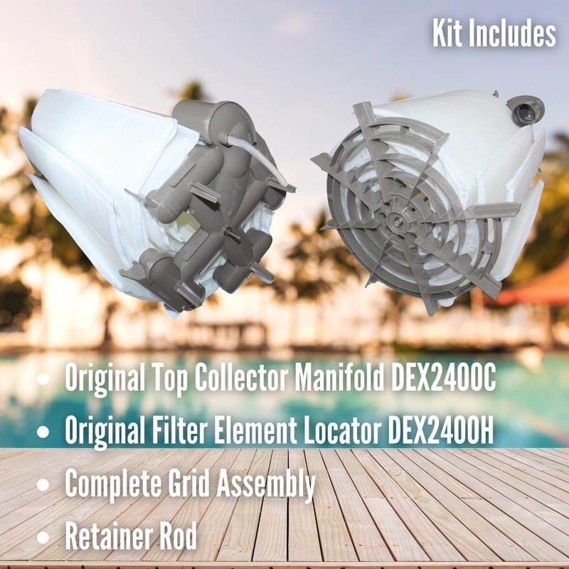 DEX3600DC Filter Element Cluster Compatible with Hayward 36 Sq Ft. Pool Filter gallery