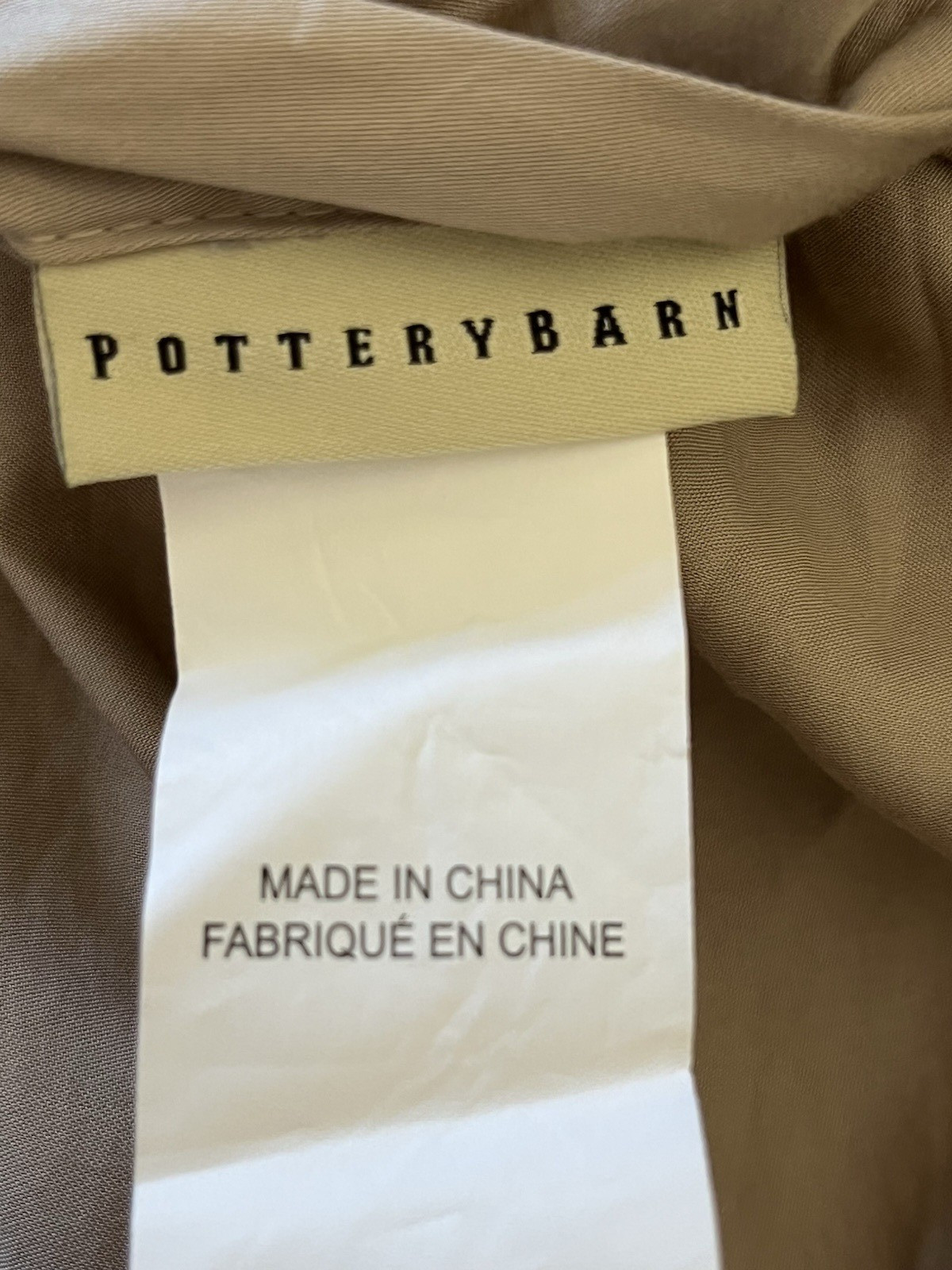 Pottery Barn Lyocell Euro Sham with Linen Flange 26 x 26 in gallery