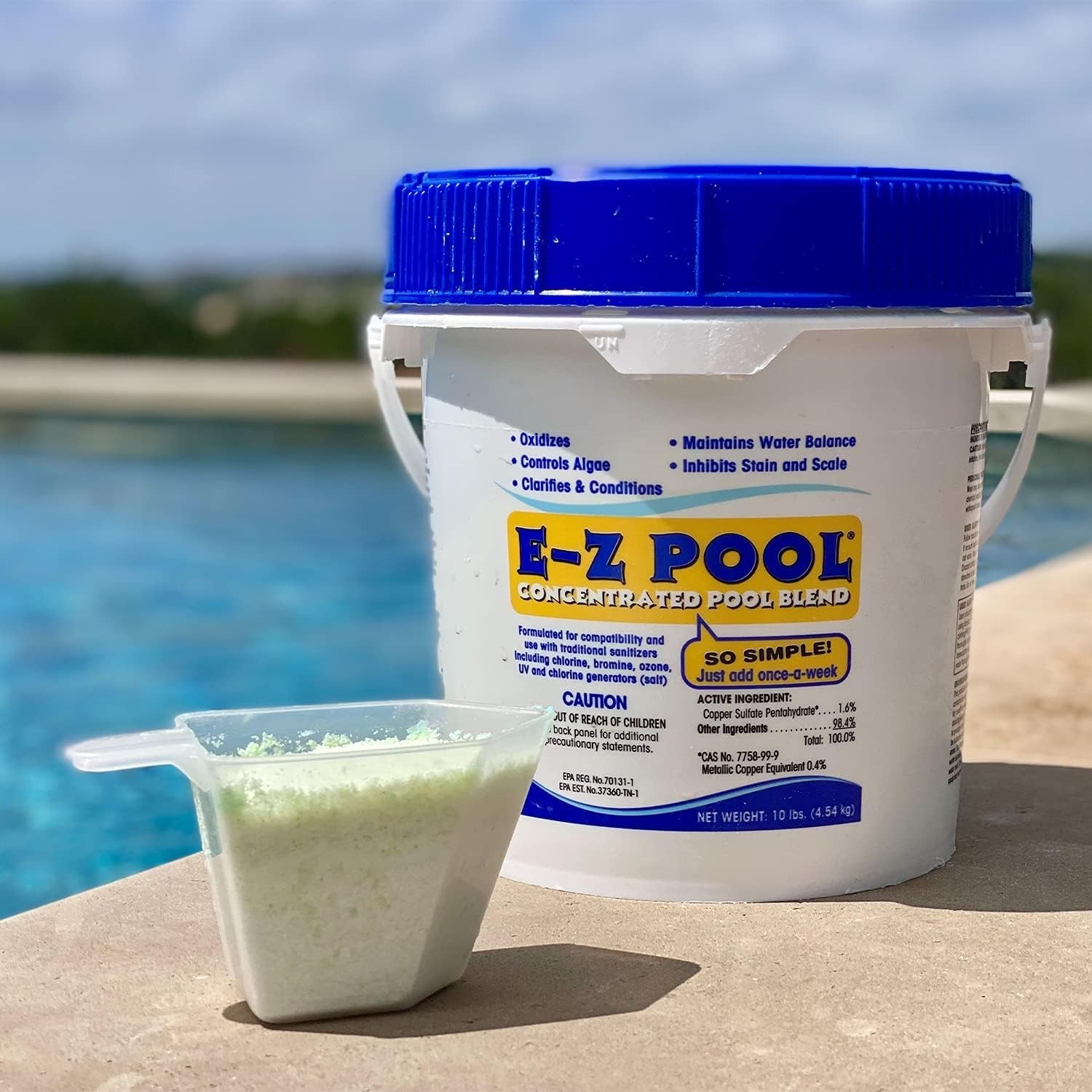 All-in-One 5 lb Pool Solution - Maintains Balance & Clears Algae Effortlessly gallery