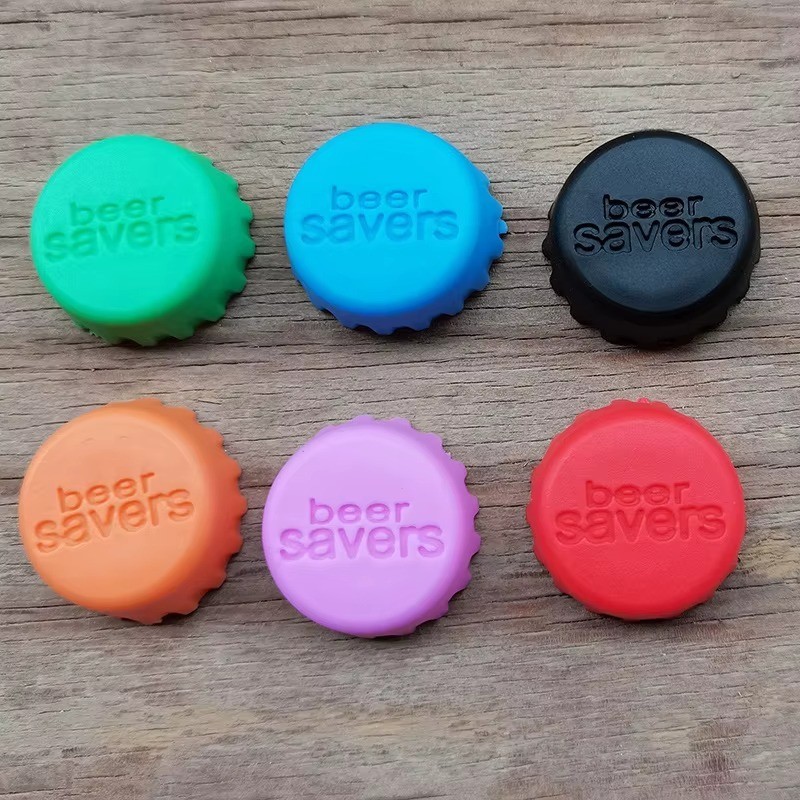 Reusable Silicone Bottle Cap Sealer Beer Soda Wine Bottle Stopper Cover gallery