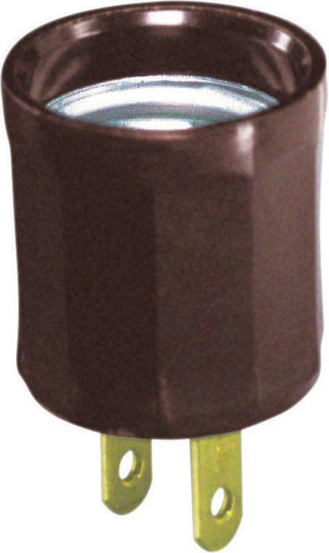Leviton Plastic Medium Base Lampholder Adapter gallery