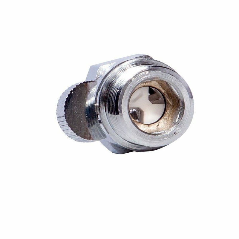 G1/2" 1-2X Flow Quick Control Shut OFF Valve For Shower Head Hand Water Saver US gallery