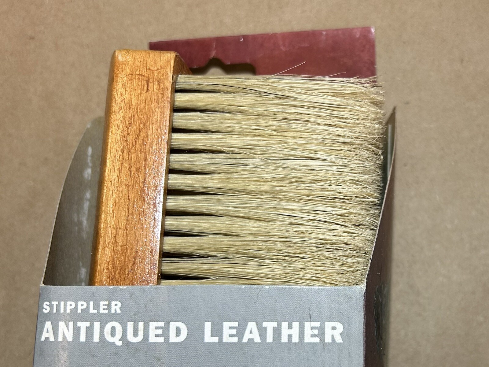 RALPH LAUREN STIPPLER ANTIQUED LEATHER BRUSH 720009 VINTAGE 2006 Paint Texture gallery