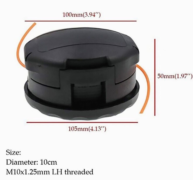 SRM-225 String Trimmer Head For Echo 99944200907 Speed-Feed 400 M10x1.25 LHF gallery