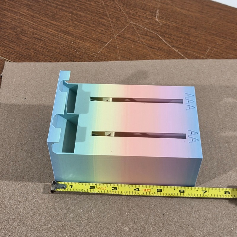 Battery Storage Dispenser Holds 45+ AAA & 30+ AA gallery