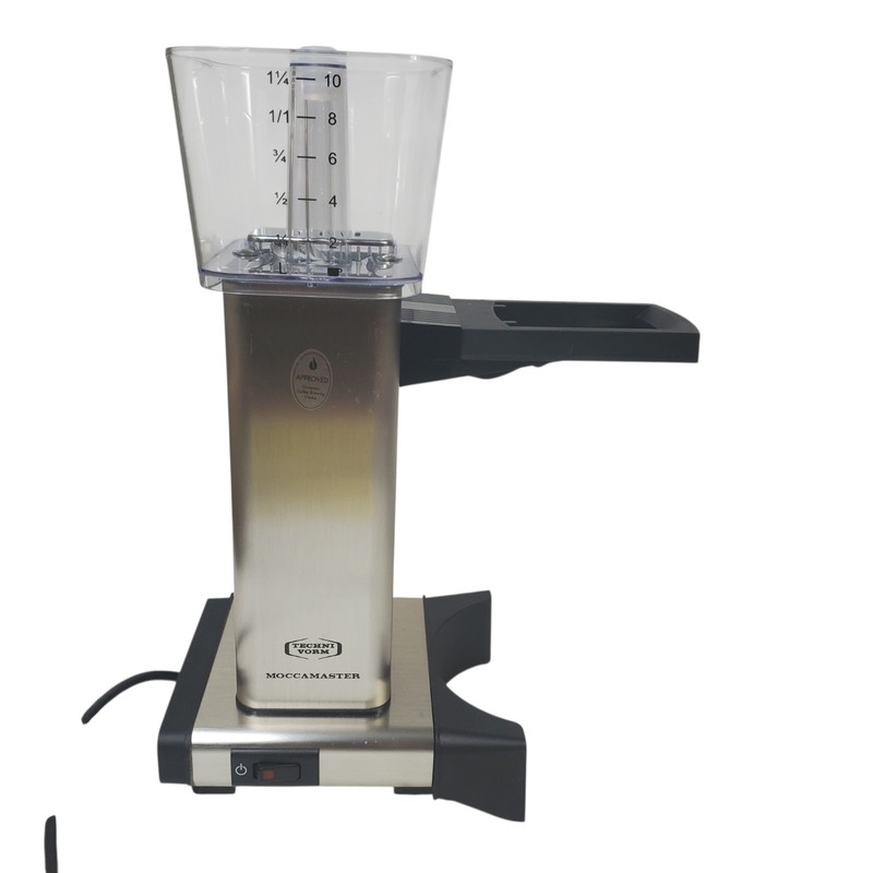 Technivorm Moccamaster KBT Coffee Maker Brushed Silver 79116 Open Box No Carafe gallery