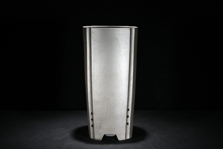 9.4in Chinese Classical Yixing Zisha Plant Pot, Handmade Orchid Bonsai Decor gallery