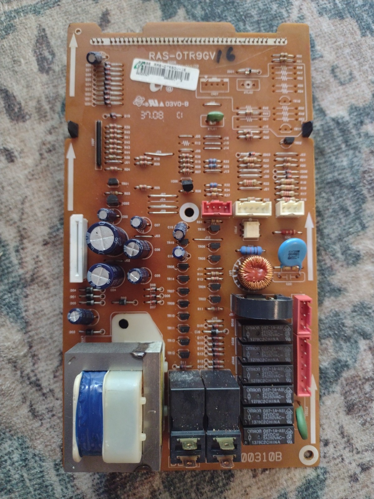 Microwave Control Board DE41-00310B RAS-OTR9GV gallery
