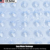 Extra Long Non Slip Bathtub Mat - 40 x 16 Inch 40" x 16" (Rectangular), Clear gallery