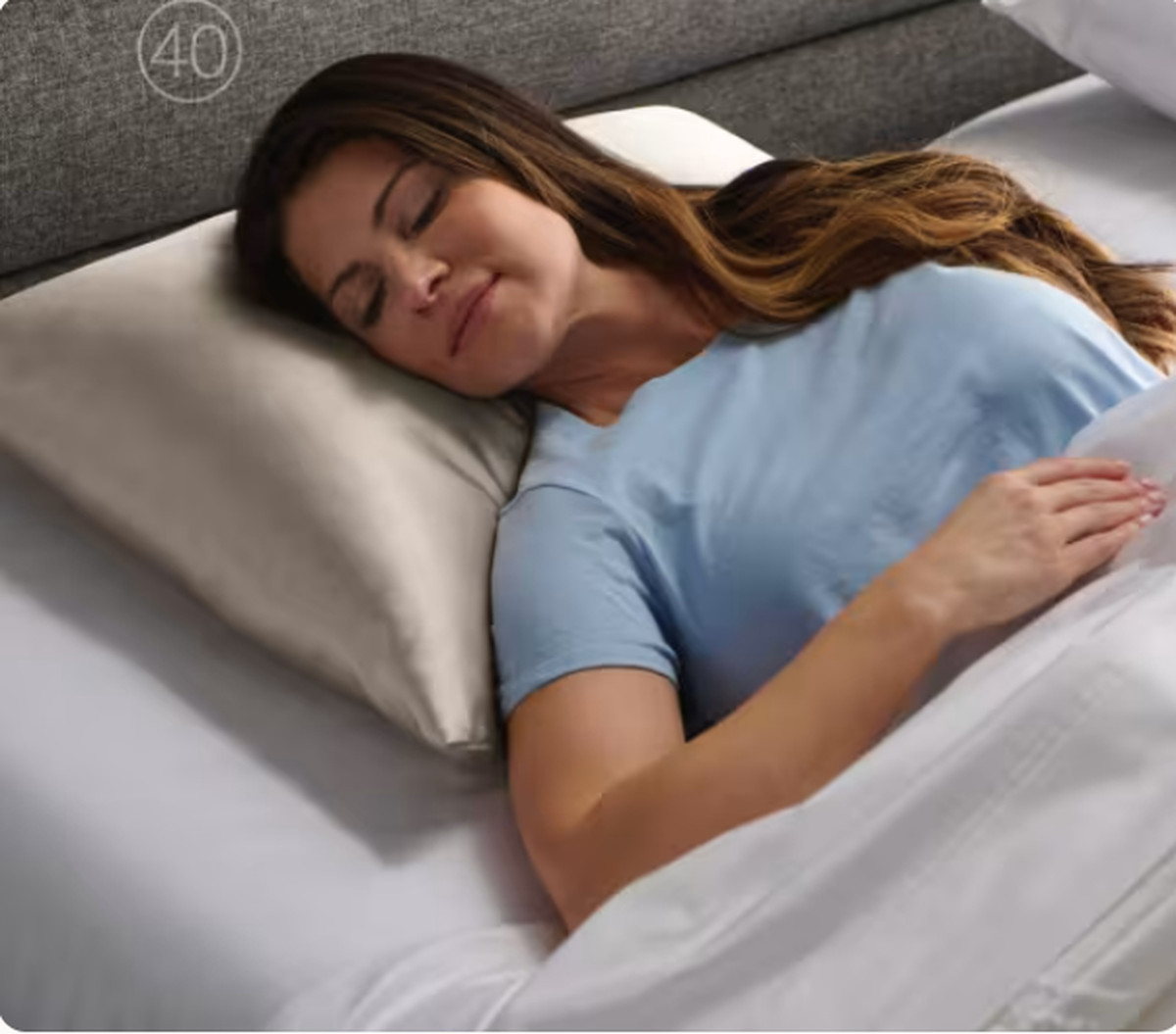 Sleep Number Silk pillowcase - No Import Fees gallery