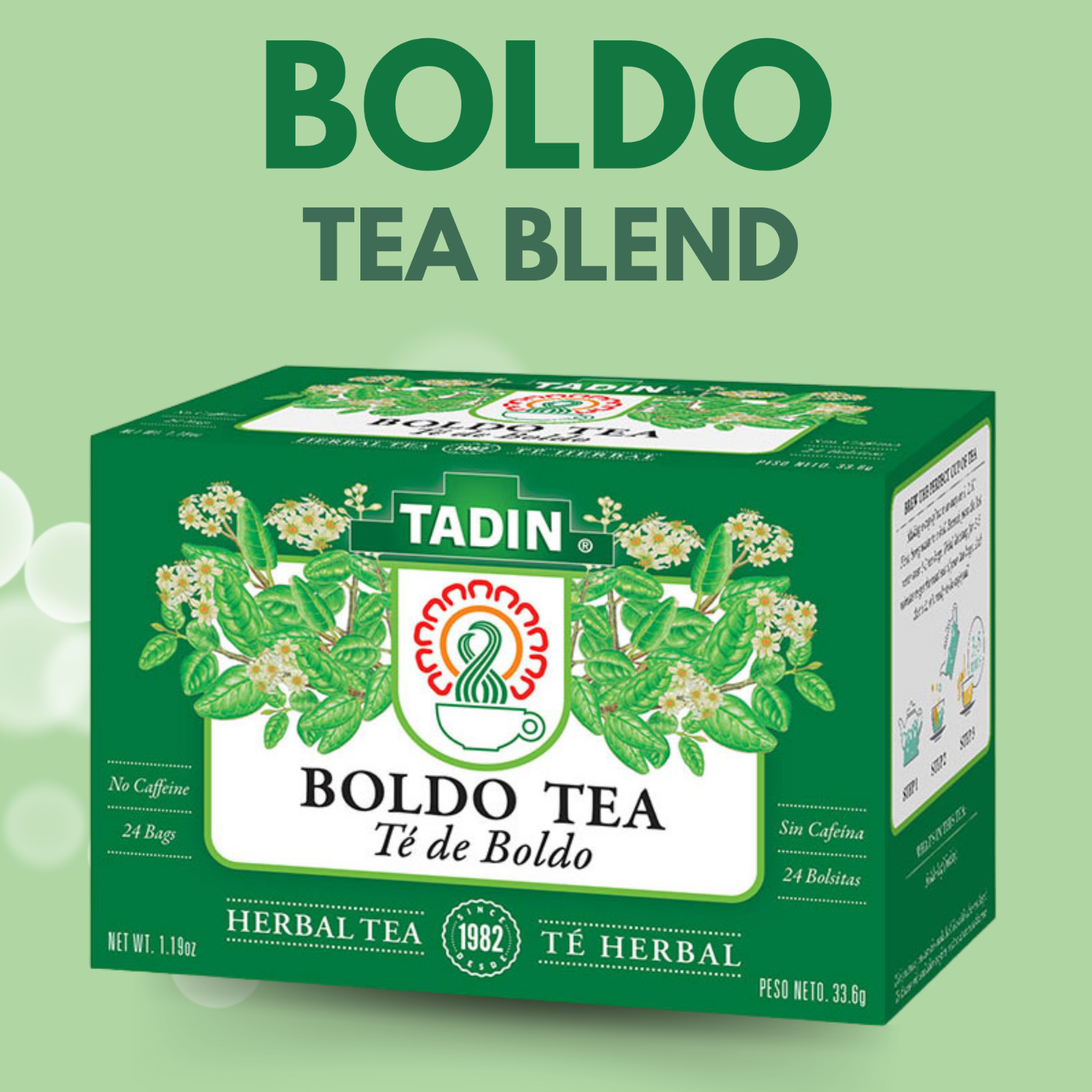 Tadin Boldo Herbal Tea (24 Teabags) gallery