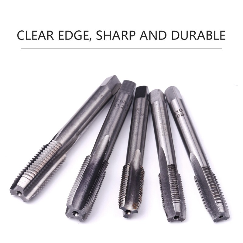 HSS Machine Screw Thread Metric Plug Tap Tools Pitch1.0-2.5mm M10-M20 gallery