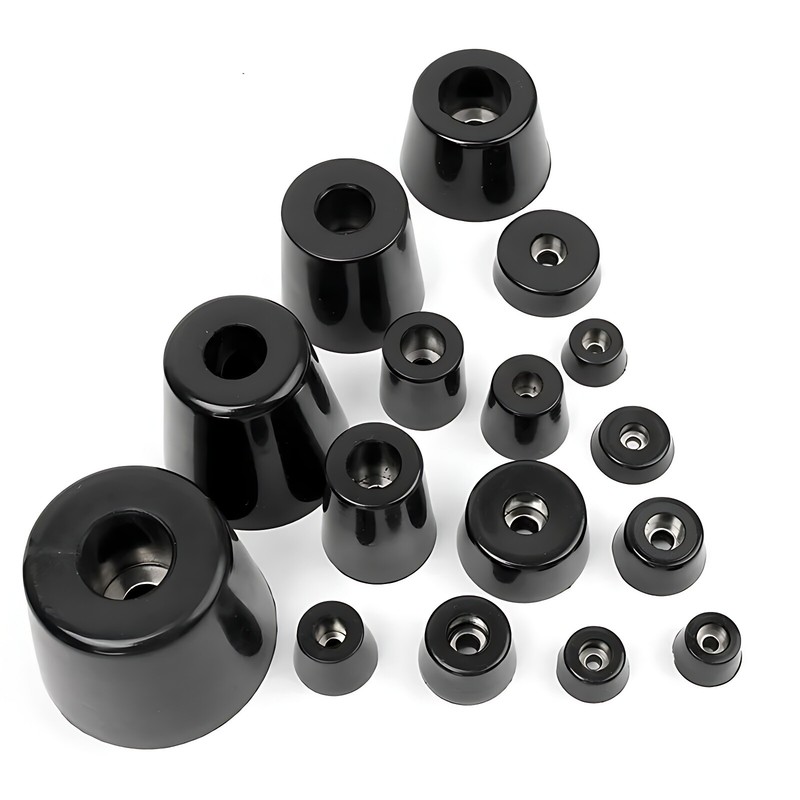 Rubber Feet Small & Large For Speaker Cabinets Flight Case Amplifier ALL SIZES gallery