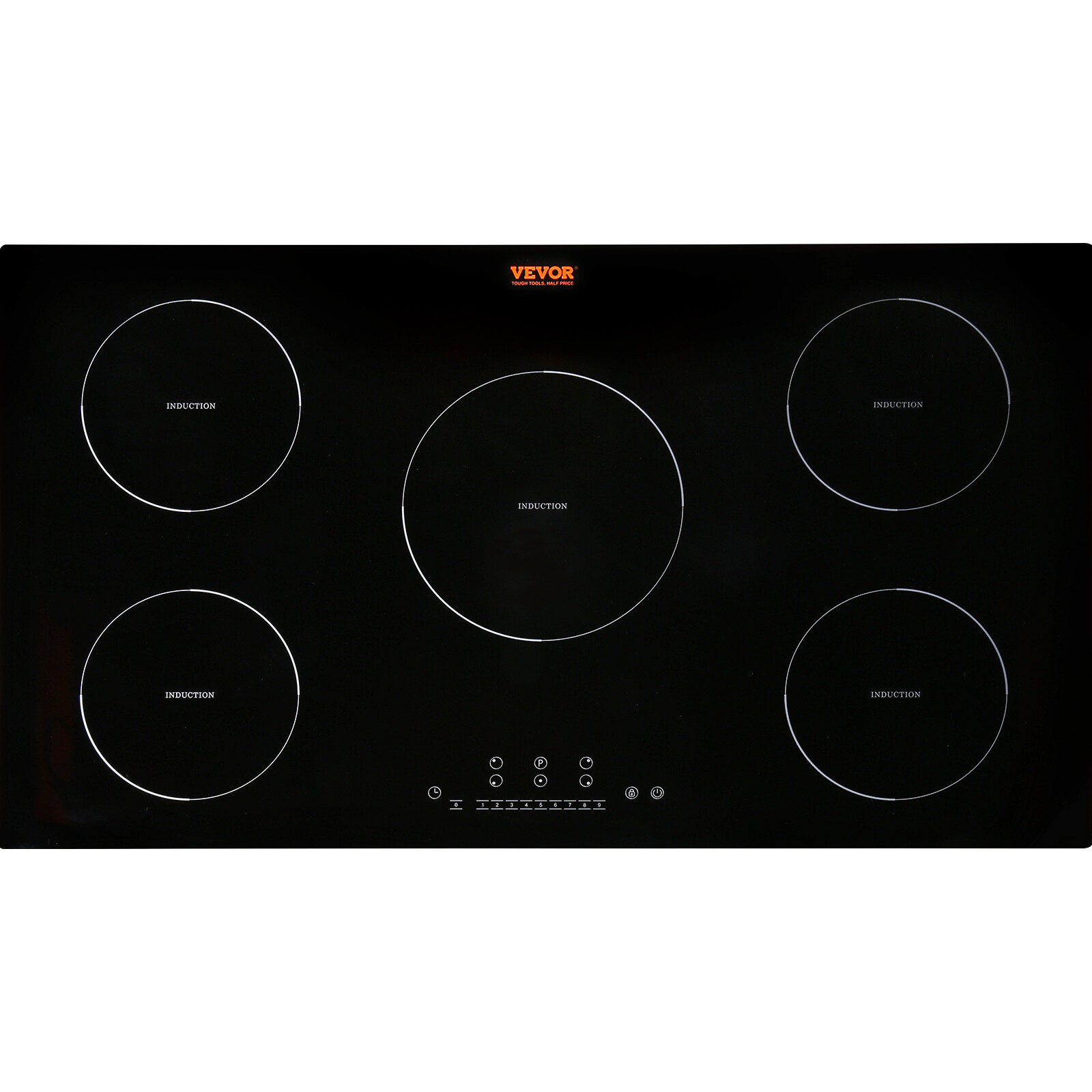 VEVOR 36" Induction Cooktop Stove 5 Burner Built-in Electric Induction Cooker gallery
