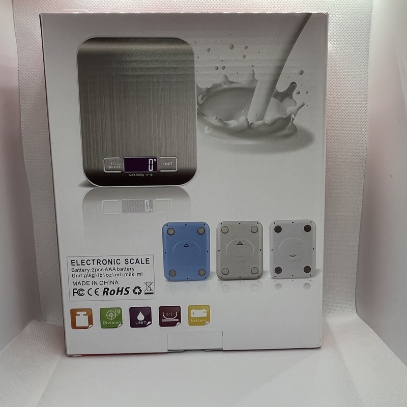 Digital Kitchen Scale 304 Stainless Steel Weigh Up To 11lbs/5kg, 0.1g Accuracy gallery