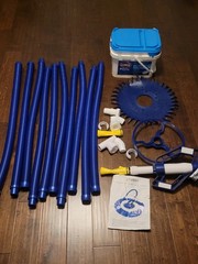 VINGLI Pool Vacuum Cleaner Automatic Sweeper Swimming with 33 FT Hose