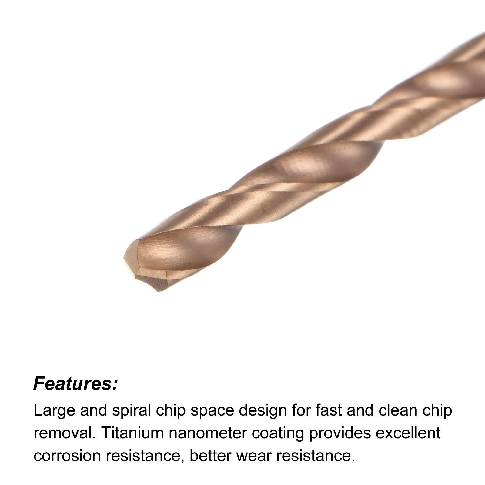 2.5mm Dia 100mm Length Titanium Coated K35 Tungsten Carbide Twist Drill Bit gallery