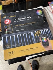 Peak Lighting LED Extension Strip – 19 ft 6 in – Open Box