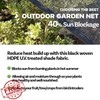 Alion Home Black Shade Cloth 6' x 20' gallery