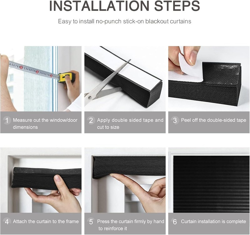 Pleated Window Blinds,Temporary Window Shades Cordless Light Filtering Pleated gallery