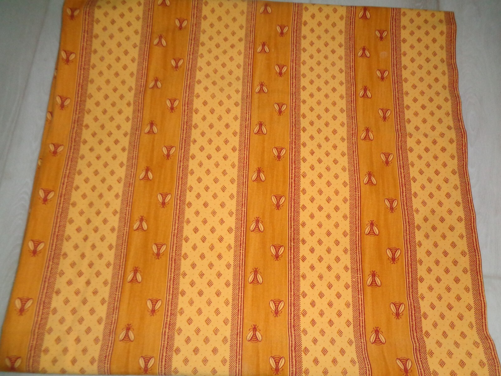 Golden BEEs 90" by 46" Tablecloth gallery