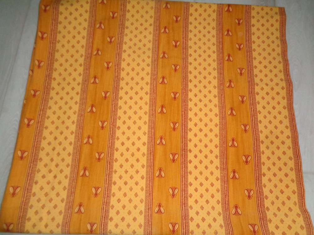 Golden BEEs 90" by 46" Tablecloth