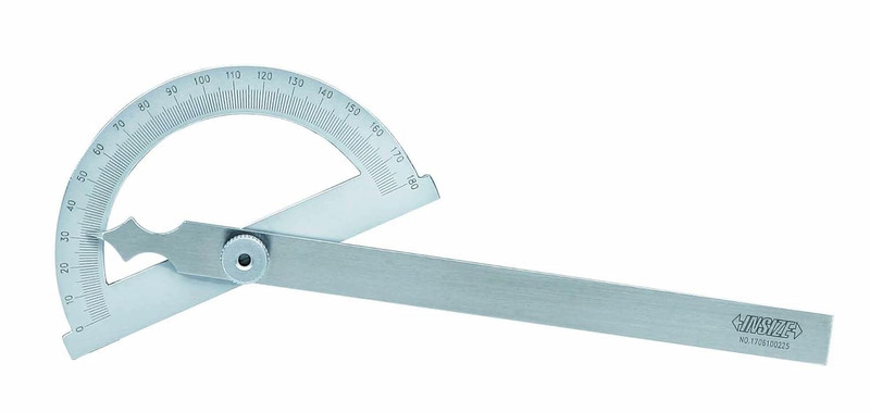 4799-1150 Protractor, 0-180 Degree, 5.9" X 7.9" gallery