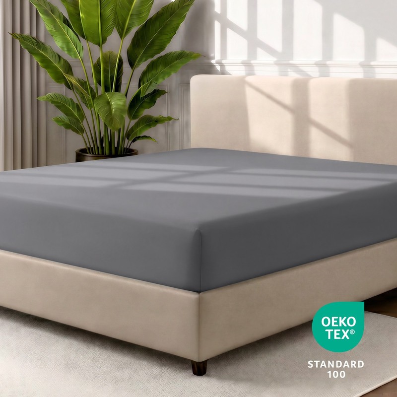 Bare Home 2 Pack Fitted Sheets - Premium 1800 Collection - Ultra soft gallery