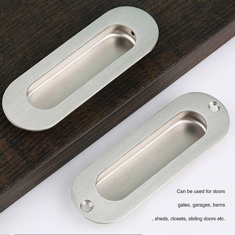 Sliding Door Flush Insert Pulls Knobs Recessed Flush Door With Screws gallery
