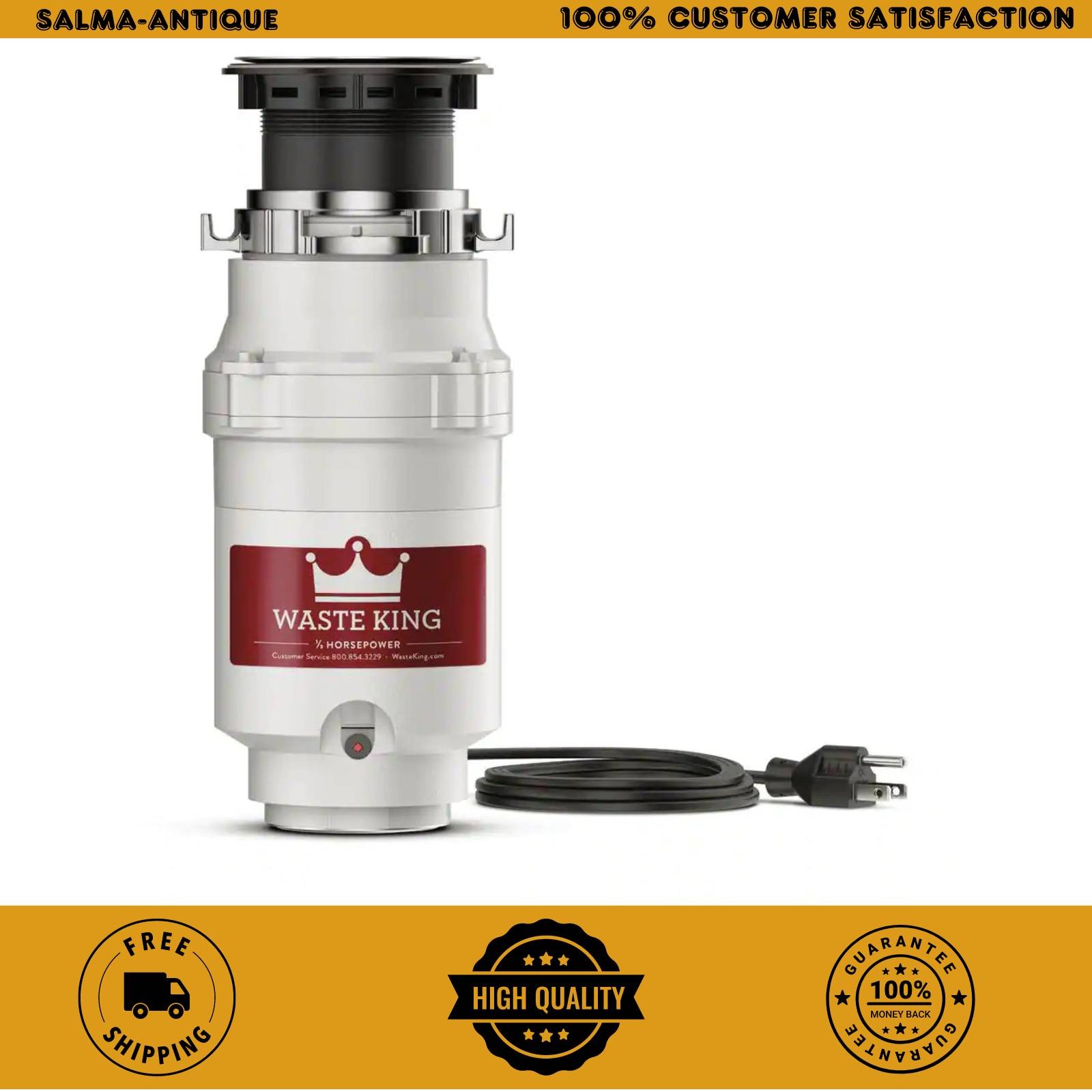 Legend Series 1/3 HP Continuous Feed Garbage Disposal gallery