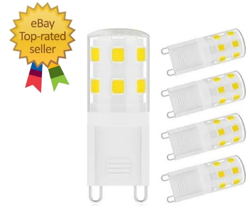 G9 LED Bulb 2W,25W Halogen Light Bulbs Equivalent Daylight White -5pcs gallery