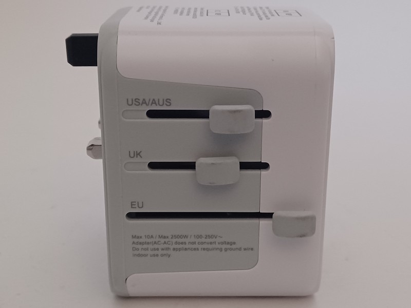 TESSAN Universal Travel Adapter Worldwide Power Outlet Travel Essentials for EU gallery