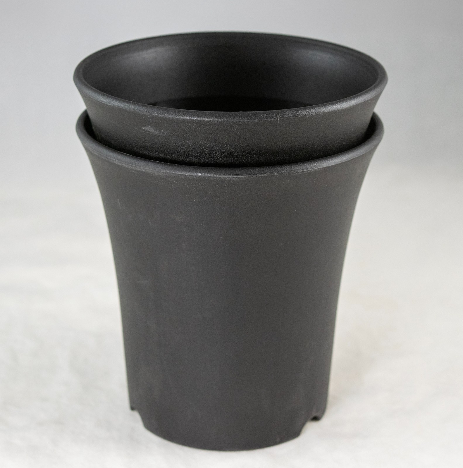Japanese Round Plastic Cascade Bonsai, Cactus & Orchid Pot - 5.25"x 5.25"x 5.5" gallery